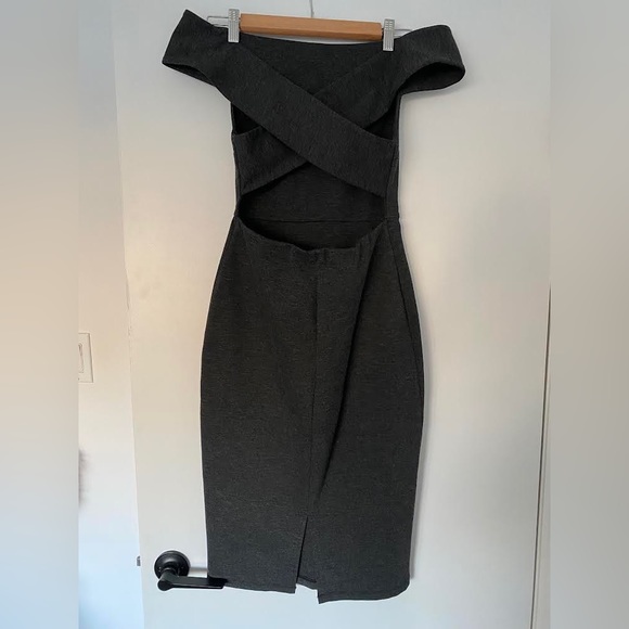 Aritzia Talula Charcoal dress - Picture 3 of 3